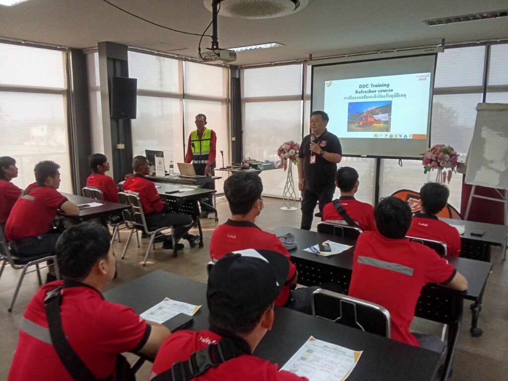 ภาพบรรยากาศการฝึกอบรมในห้องที่สาขาแก่งคอย จ.สระบุรี