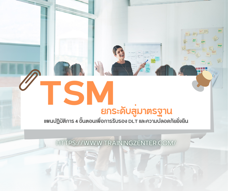 ยกระดับสู่มาตรฐาน TSM: แผนปฏิบัติการ 4 ขั้นตอนเพื่อการรับรอง DLT และความปลอดภัยยั่งยืน