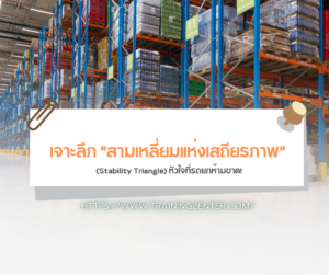 เจาะลึก "สามเหลี่ยมแห่งเสถียรภาพ" (Stability Triangle) หัวใจที่รถยกห้ามขาด!