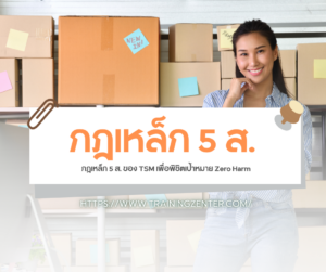 กฎเหล็ก 5 ส. ของ TSM เพื่อพิชิตเป้าหมาย Zero Harm