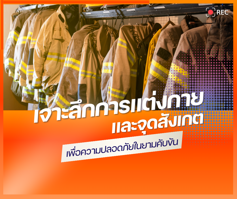 เจาะลึกการแต่งกายและจุดสังเกตเพื่อความปลอดภัย ในยามคับขัน