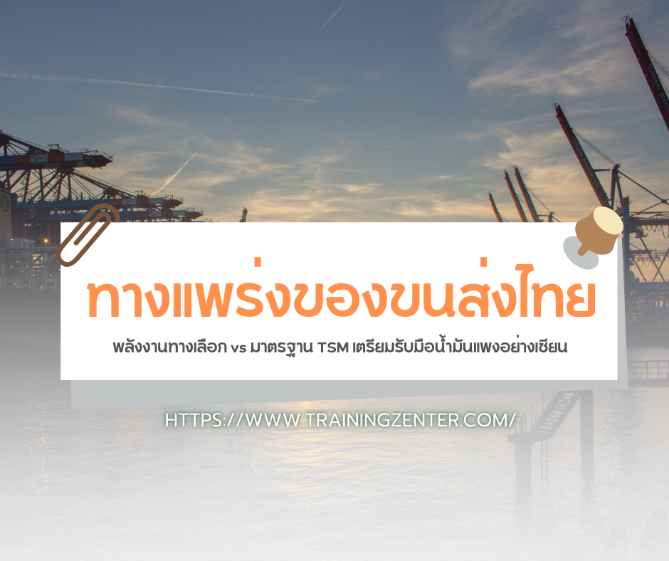 ทางแพร่งของขนส่งไทย: พลังงานทางเลือก vs มาตรฐาน TSM เตรียมรับมือน้ำมันแพงอย่างเซียน