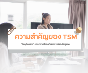 ความสำคัญของ TSM "วัตถุอันตราย": เมื่อความปลอดภัยคือภารกิจระดับสูงสุด