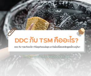 DDC กับ TSM คืออะไร? ทำไมธุรกิจขนส่งยุค 69 ถึงต้องใช้สองหลักสูตรนี้ควบคู่กัน?