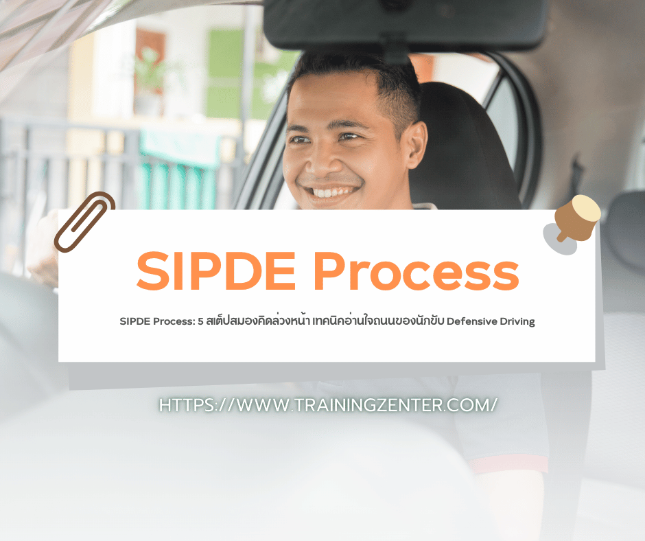 SIPDE Process: 5 สเต็ปสมองคิดล่วงหน้า เทคนิคอ่านใจถนนของนักขับ Defensive Driving