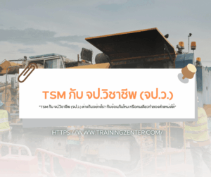 "TSM กับ จป.วิชาชีพ (จป.ว.) ต่างกันอย่างไร? ทับซ้อนกันไหม หรือคนเดียวทำสองตำแหน่งได้"