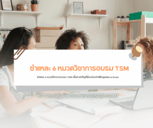 ชำแหละ 6 หมวดวิชาการอบรม TSM: เนื้อหาสำคัญที่ต้องท่องจำเพื่อลุยสอบ e-Exam